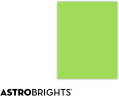 Astrobrights Colored Paper, 24 lbs., 8.5" x 11", Martian Green™, 500 Sheets/Ream (21801)