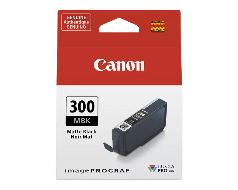 Canon Genuine PFI-300 Matte Black Ink Tank (4192C002)