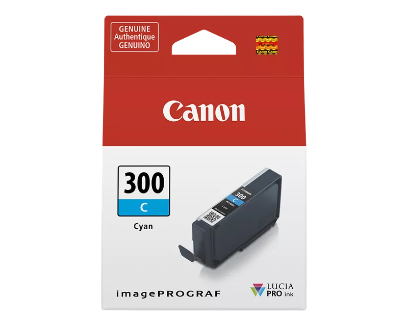 Canon Genuine PFI-300 Cyan Ink Tank (4194C002)
