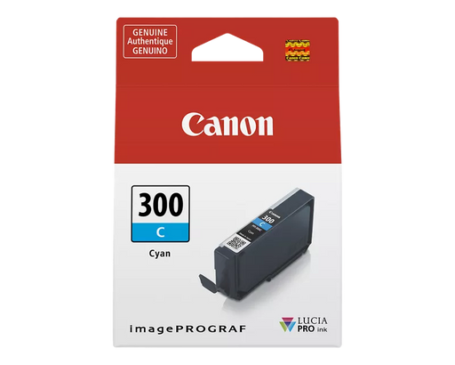 Canon Genuine PFI-300 Cyan Ink Tank (4194C002)