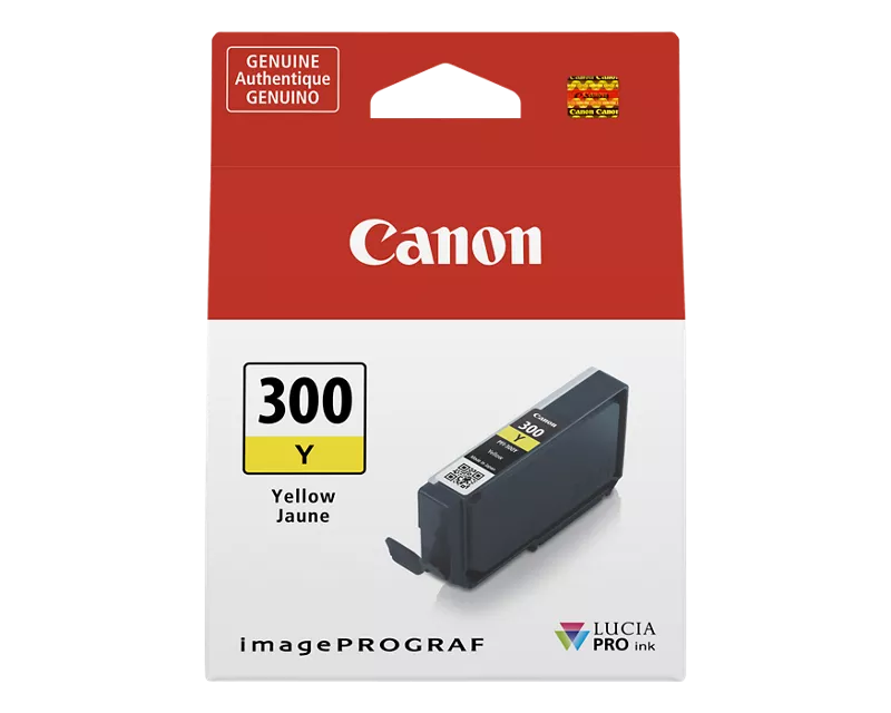 Canon Genuine PFI-300 Yellow Ink Tank (4196C002)