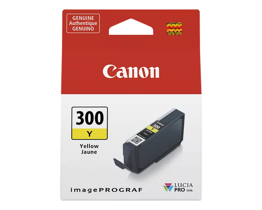 Canon Genuine PFI-300 Yellow Ink Tank (4196C002)