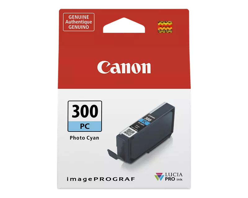 Canon Genuine PFI-300 Photo Cyan Ink Tank (4197C002)