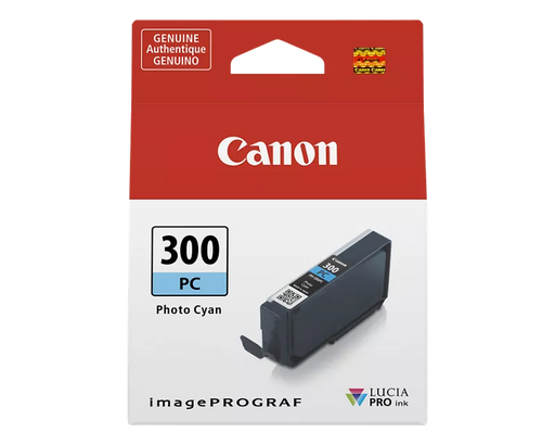 Canon Genuine PFI-300 Photo Cyan Ink Tank (4197C002)