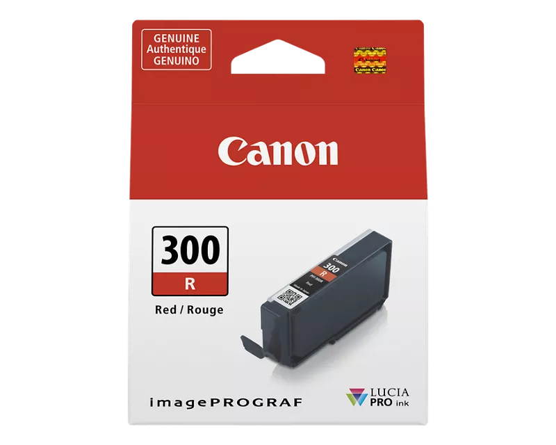 Canon Genuine PFI-300 Red Ink Tank (4199C002)