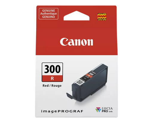 Canon Genuine PFI-300 Red Ink Tank (4199C002)
