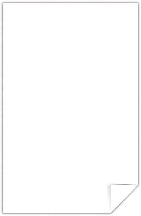 Exact Vellum Bristol Cover, 67 lb., 11" x 17", White, Smooth Finish, 250 Sheets/Ream (80213)