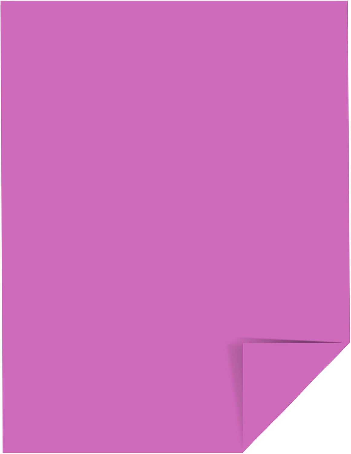 Astrobrights Colored Paper, 24 lbs., 8.5" x 11", Gravity Grape™, 500 Sheets/Ream (21961)