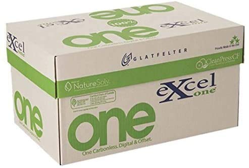 Excel One Carbonless Paper, 2 Part Reverse Bright White/Canary 1 Ream/250 Sets (230949)