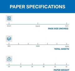Hammermill Colors Copy Paper, 20 lbs, 500 Sheets/Ream