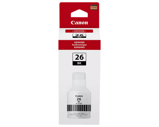 Canon Genuine GI-26 Pigment Black Ink Bottle (4409C001)