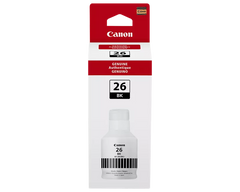 Canon Genuine GI-26 Pigment Black Ink Bottle (4409C001)