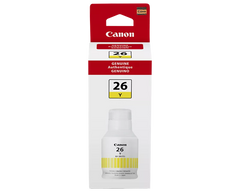 Canon Genuine GI-26 Pigment Yellow Ink Bottle (4423C001)