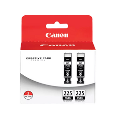 Canon Genuine PGI-225 Black Twin Ink Pack (4530B007)
