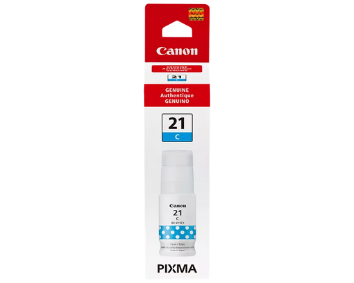 Canon Genuine GI-21 Cyan Ink Tank (4537C001)