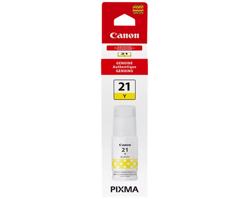 Canon Genuine GI-21 Yellow Ink Tank (4539C001)