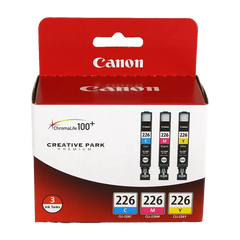 Canon Genuine CLI-226 CMY 3 Color Pack (4547B005)