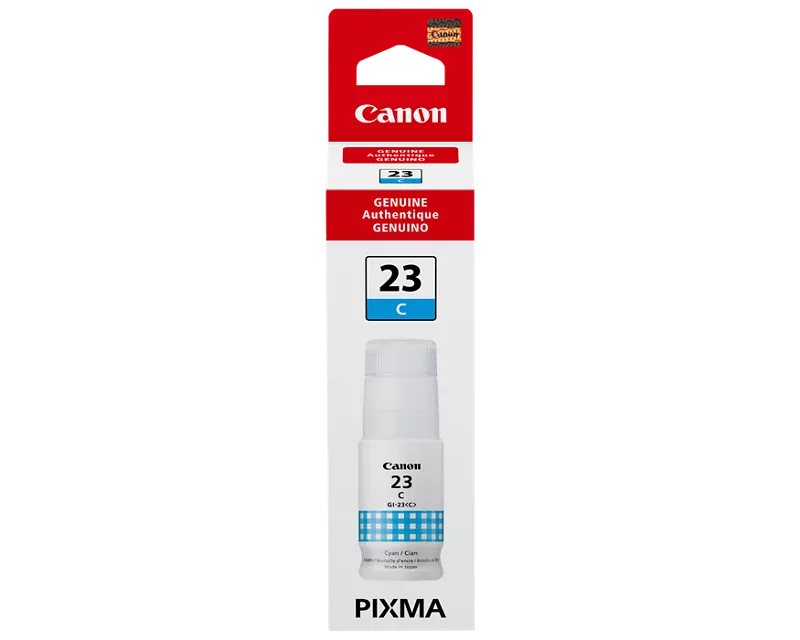 Canon Genuine GI-23 Cyan Ink Bottle (4670C001)