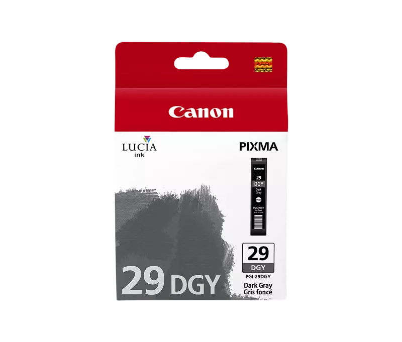 Canon Genuine PGI-29 Dark Gray Ink Tank (4870B002)