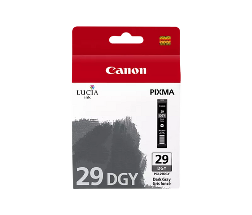 Canon Genuine PGI-29 Dark Gray Ink Tank (4870B002)