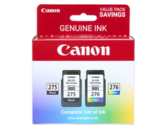 Canon Genuine PG-275 / CL-276 Value Pack (4988C005)