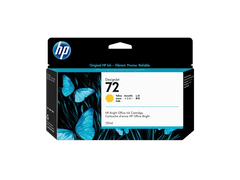 HP 72 130-ml Yellow DesignJet Ink Cartridge, C9373A