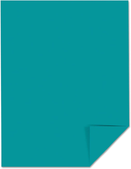 Astrobrights Colored Paper, 24 lbs., 8.5" x 11", Terrestrial Teal™, 500 Sheets/Ream (21849)