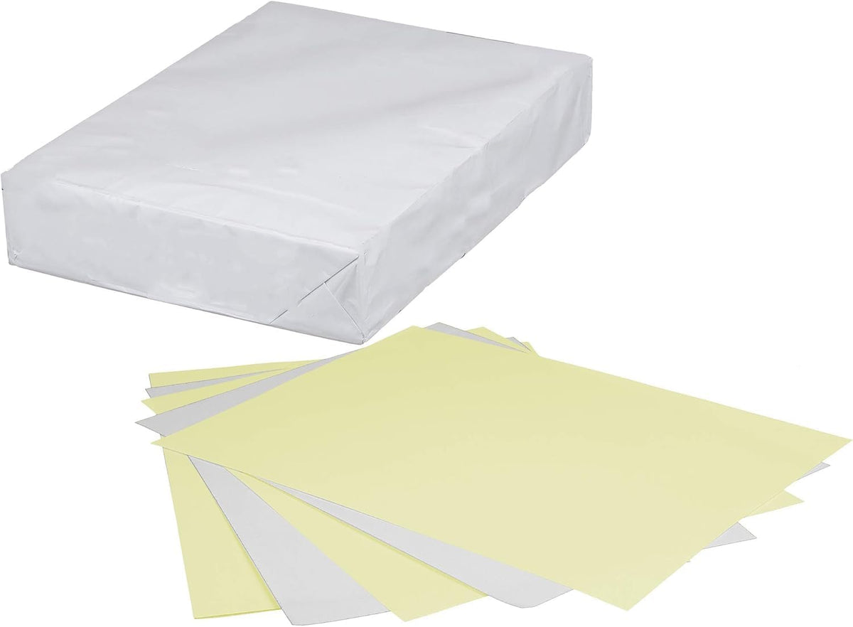 Print It Carbonless Paper, 2-Part Reverse, Bright White/Canary, 250 Sets Ream