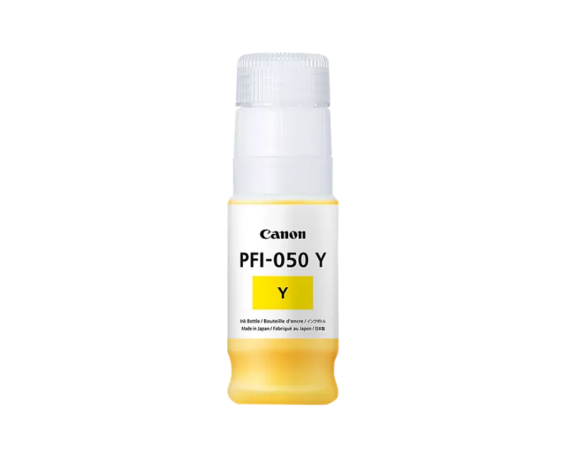 Canon Genuine PFI-050 Y Pigment Yellow Ink Tank (5701C001)