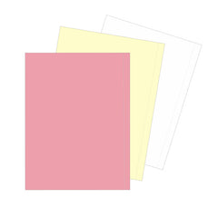 Nekoosa® NCR LaserSnap Micro Perf 9" x 11" Carbonless Paper, 3-Part, Pink/Canary/White, 167 Sheets/Ream (5793)