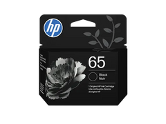HP 65 Black Original Ink Cartridge, N9K02AN#140