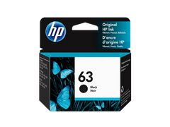 HP 63 Black Original Ink Cartridge, F6U62AN#140