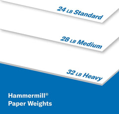 Hammermill Premium Laser Print Paper, 8.5" x 14", 24 lb, 98 Brightness, 500 Sheets/Ream (HAM104612)