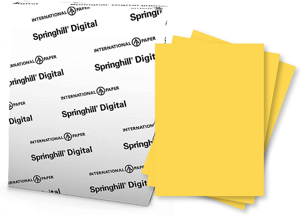 SPRINGHILL CARDSTOCK Paper 8.5” x 11” 67Lb 147gsm 250 Sheets