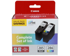Canon Genuine PG-285 / CL-286 Value Pack (6197C004)