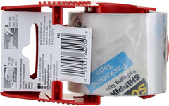 Scotch Heavy Duty Shipping Packaging Tape with Dispenser, Clear, 1.88" x 22.2 Yards (142)