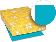 Astrobrights Colored Paper, 24 lbs., 8.5" x 11", Terrestrial Teal™, 500 Sheets/Ream (21849)