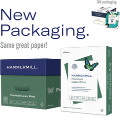 Hammermill Premium Laser Print Paper, 11" x 17", 24 lb, 98 Brightness, 500 Sheets/Ream (104620)