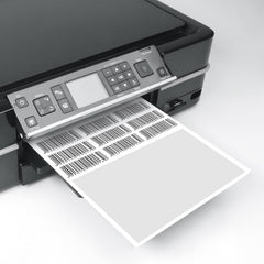 Print It 6 Per Sheet White Labels – 3-1/3" x 4" – 8.5" x 11" Sheets – Avery® 5164 & 8164 Compatible – 200 Sheets (1,200 Labels)