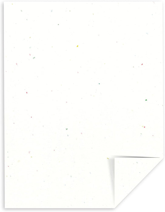 Astrobrights Colored Paper, 24 lbs., 8.5" x 11", Stardust White™, 500 Sheets/Ream (22301)