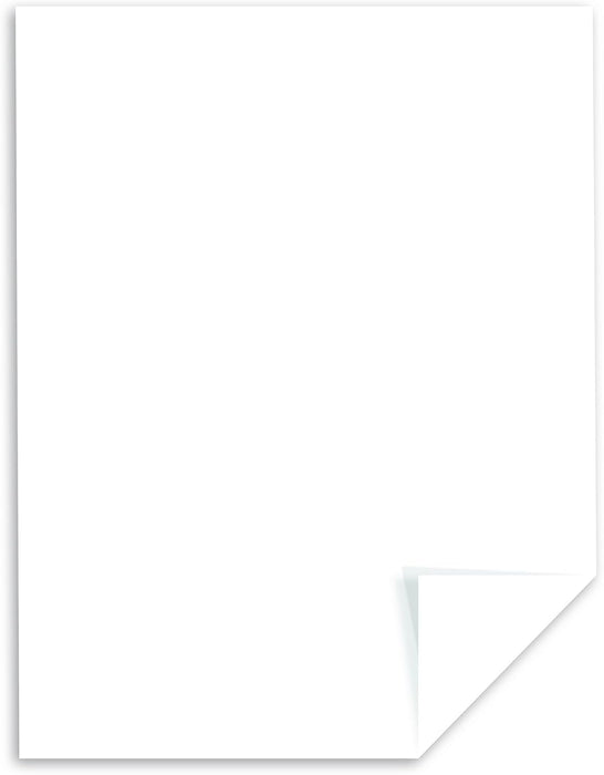 NEENAH EXACT VELLUM BRISTOL, 8.5" x 11" , White, 67 LB / 147 GSM, 250 Sheets/ Ream (80211)