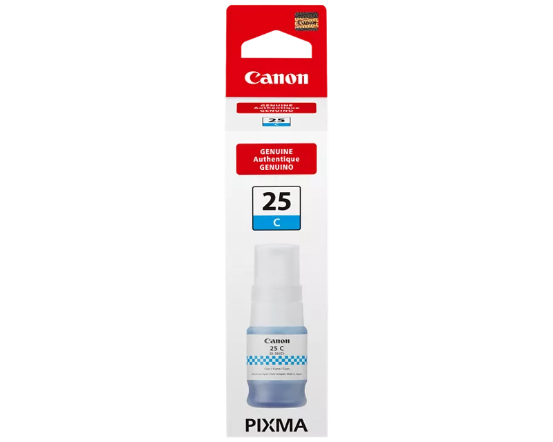 Canon Genuine GI-25 Cyan Ink Bottle (6277C001)