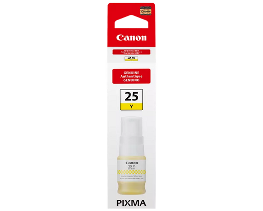 Canon Genuine GI-25 Yellow Ink Bottle (6279C001)