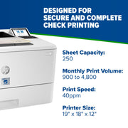 TROY LaserJet Enterprise M406dn MICR Printer - view 3