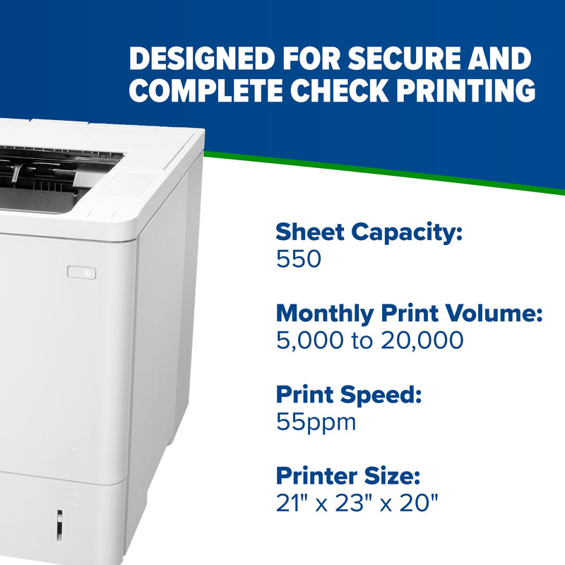 TROY LaserJet Enterprise M610dn MICR Printer - view 3