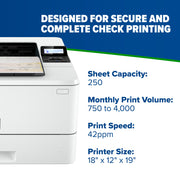 TROY LaserJet Pro 4001dn MICR Printer - view 3