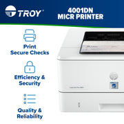 TROY LaserJet Pro 4001 MICR Printer - view 2