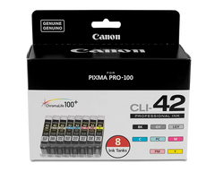 Canon Genuine CLI-42 Color Ink Value Pack (8 Ink Tanks) (6384B007)