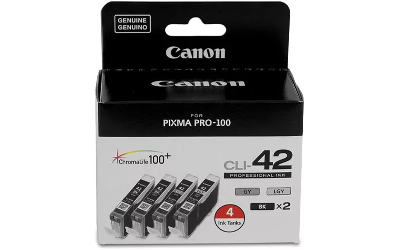 Canon Genuine CLI-42 Four Color Pack (6384B008)