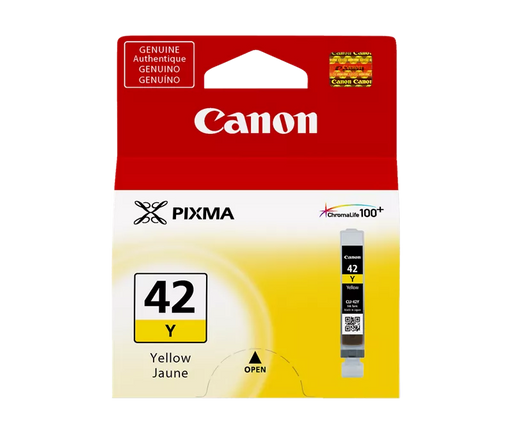 Canon Genuine CLI-42Y Yellow Ink Tank (6387B002)